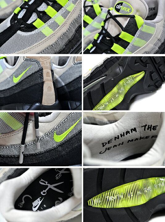 楽天市場】NIKE AIR MAX 95 DENHAM black/volt-summit white dd9519 