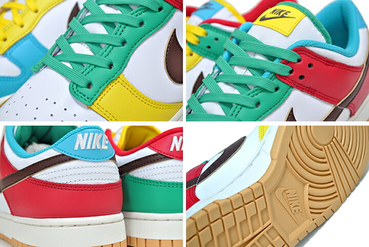 楽天市場】NIKE DUNK LOW SE Free.99 white/lt chocolate-roma green 