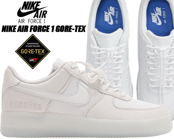 楽天市場】NIKE AIR FORCE 1 GORE-TEX white/white-hyper royal dj7968 