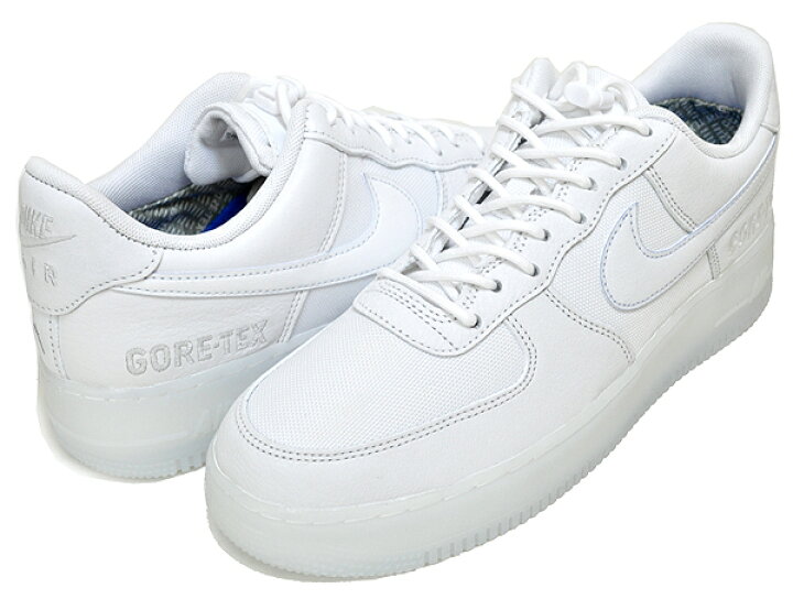 楽天市場】NIKE AIR FORCE 1 GORE-TEX white/white-hyper royal dj7968 