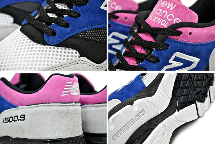 楽天市場 New Balance Msc Made In England Width D ニューバランス Uk メンズ スニーカー Uk ワイズ D M1500 M990 V3 ブルー ピンク グレー ブラック 1500 9 Limited Edt