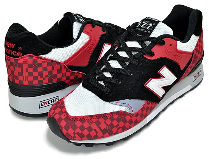 楽天市場】NEW BALANCE M577HJK Made in England BLACK/RED width D 