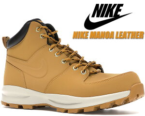 NIKE MANOA LEATHER haystack/haystack-velvet brown 454350-700 iCL }mA U[ Xj[J[ u[c }Ee EB[g uE Y