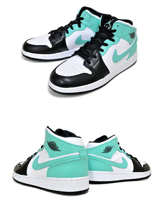 楽天市場】NIKE AIR JORDAN 1 MID (GS) white/tropical twist-black  