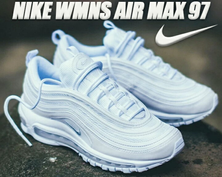 楽天市場】NIKE WMNS AIR MAX 97 white/wht-pure platinum 921733-100 