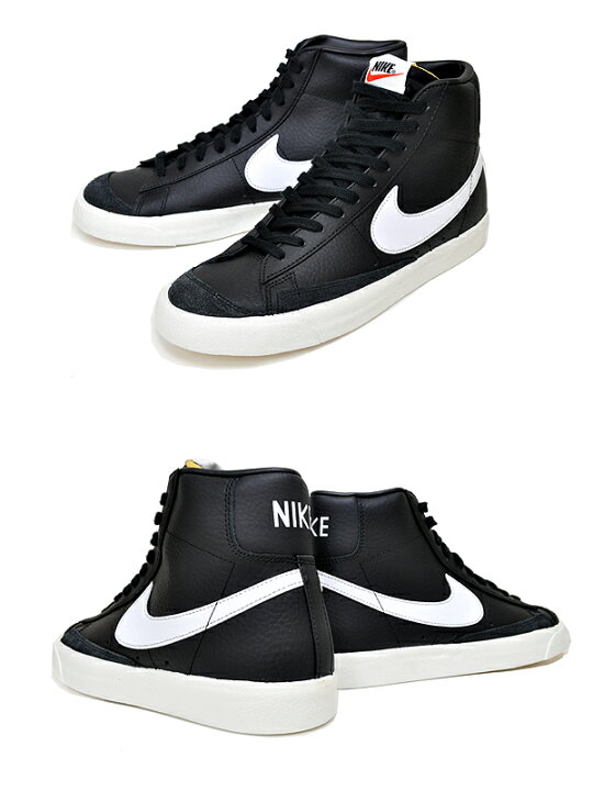 NIKE BLAZER MID 77 VINTAGE black/white-sail bq6806-002 ナイキ ブレザー ミッド 77 ヴィンテージ スニーカー メンズ ブラック ホワイト ビンテージ LIMITED EDT ナイキ NIKE ブレイザー ミッド ビンテージ ヴィンテージ 黒色 ブラック スニーカー