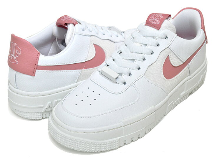 楽天市場】NIKE WMNS AF1 PIXEL summit white/rust pink ck6649-103 