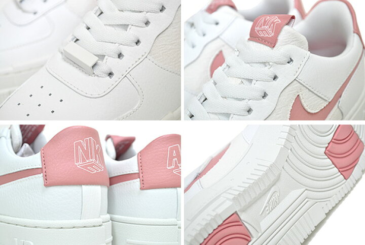 楽天市場 Nike Wmns Af1 Pixel Summit White Rust Pink Ck6649 103 ナイキ ウィメンズ エアフォース 1 ピクセル レディース スニーカー ホワイト ピンク Airforce Limited Edt