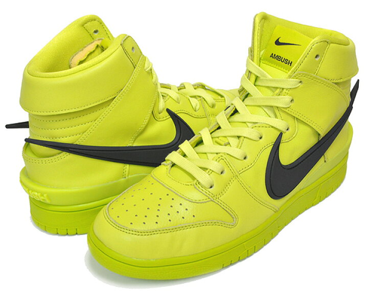 楽天市場】NIKE DUNK HI / AMBUSH atomic green/black-flash lime 