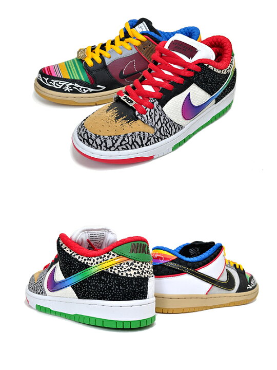 楽天市場】NIKE SB DUNK LOW PRO QS WHAT THE P-ROD sport red/blk
