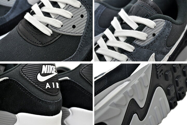 楽天市場】NIKE AIR MAX 90 PREMIUM off noir/summit white-black 