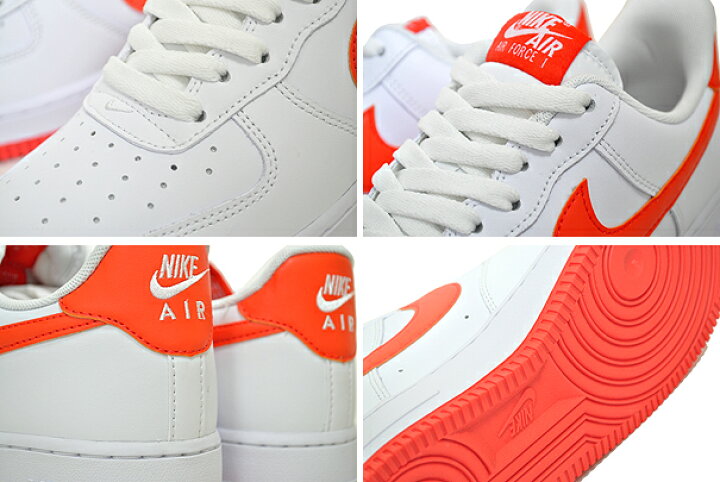 Nike Air Force 1 '07 White Team Orange - DC2911101 for Sale, Authenticity  Guaranteed