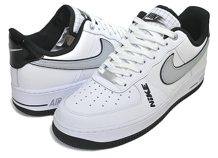 楽天市場】NIKE AIR FORCE 1 07 LV8 white/wht-black-wolf grey dc8873 
