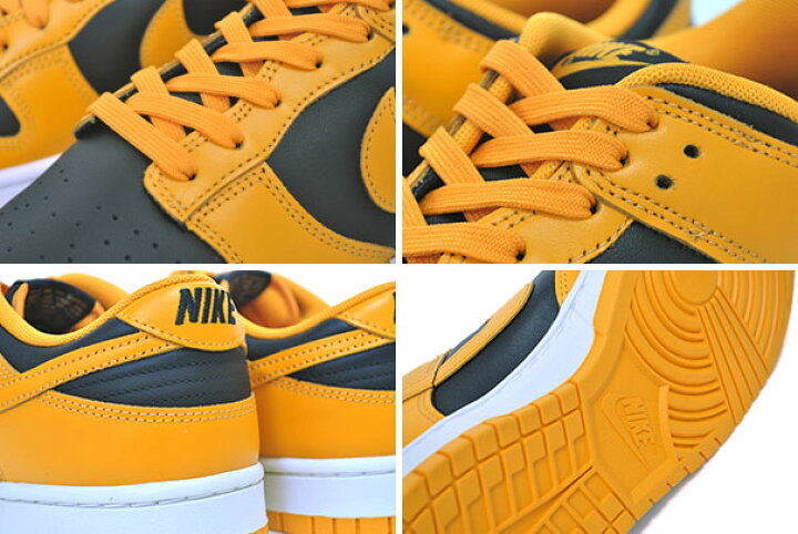 楽天市場】NIKE DUNK LOW RETRO IOWA black/goldenrod-white dd1391 