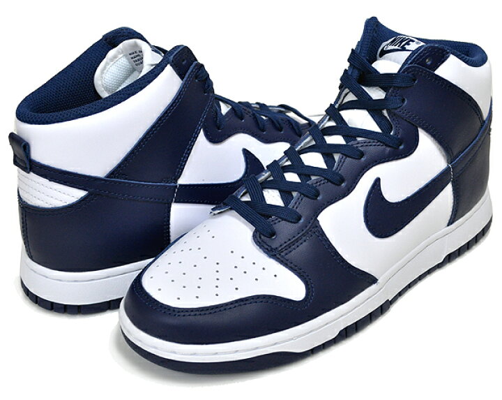 楽天市場】NIKE DUNK HI RETRO white/midnight navy dd1399-104 