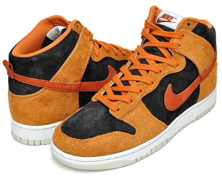 楽天市場】NIKE DUNK HI RETRO PREMIUM DARK CURRY velvet brown/dark 