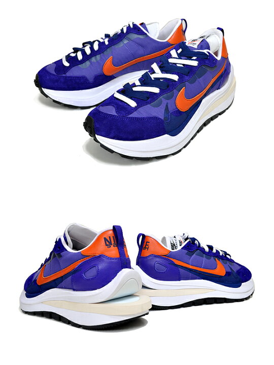 楽天市場】NIKE VAPORWAFFLE / SACAI dark iris/campfire orange 