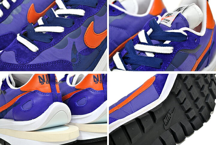 楽天市場】NIKE VAPORWAFFLE / SACAI dark iris/campfire orange 