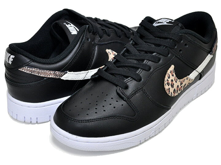 楽天市場】NIKE WMNS DUNK LOW SE black/multi-color-black dd7099-001 
