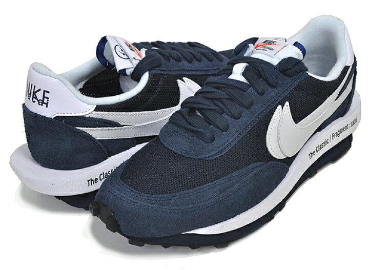 楽天市場】NIKE LDWAFFLE / SACAI × FRAGMENT DESIGN blue void/white  