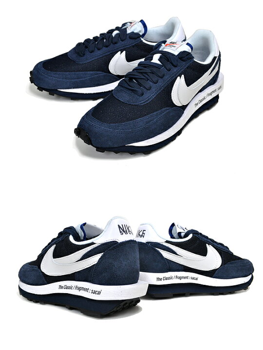 楽天市場】NIKE LDWAFFLE / SACAI × FRAGMENT DESIGN blue void/white 