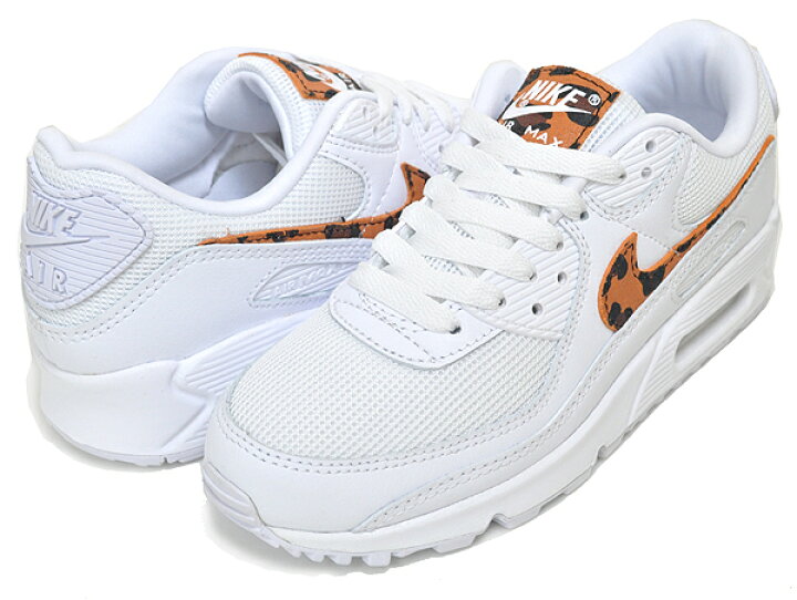 楽天市場】NIKE WMNS AIR MAX 90 AX LEOPARD white/white-wht dh4115 