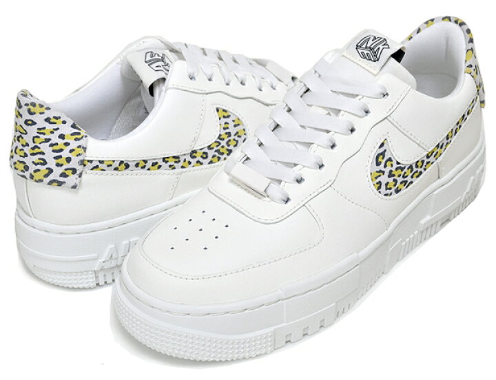 楽天市場】NIKE WMNS AF1 PIXEL SE sail/sail-lt lemon twist-black  