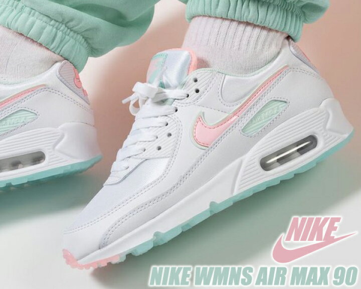 楽天市場】NIKE WMNS AIR MAX 90 white/arctic punch dj1493-100 