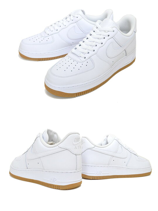 楽天市場】NIKE AIR FORCE 1 07 white/wht-gum light brown dj2739-100 