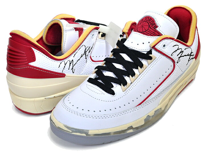 楽天市場】NIKE AIR JORDAN 2 RETRO LOW SP OFF-WHITE white/varsity  