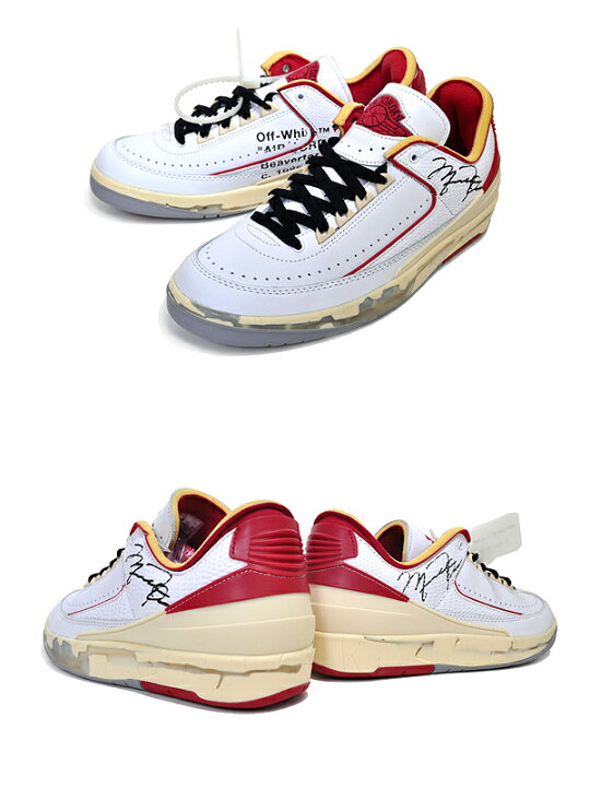 楽天市場】NIKE AIR JORDAN 2 RETRO LOW SP OFF-WHITE white/varsity 
