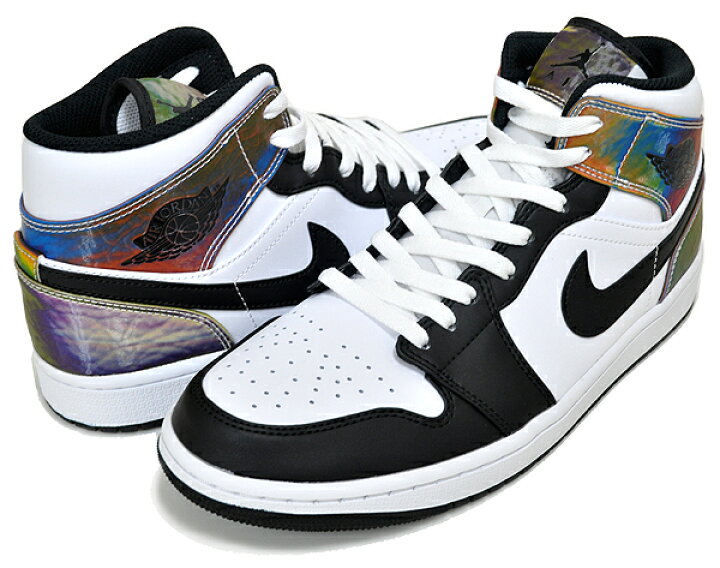 楽天市場】NIKE AIR JORDAN 1 MID SE white/black dm7802-100 ナイキ 