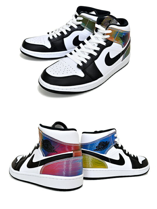 楽天市場】NIKE AIR JORDAN 1 MID SE white/black dm7802-100 ナイキ 
