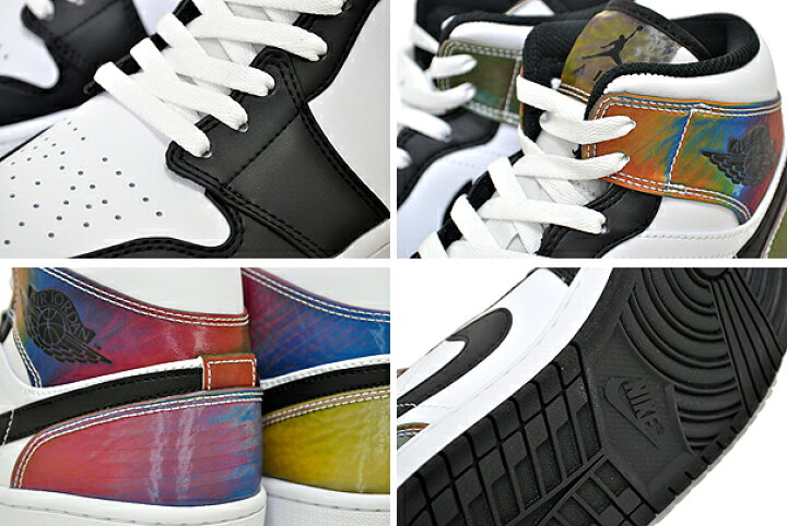 楽天市場】NIKE AIR JORDAN 1 MID SE white/black dm7802-100 ナイキ 