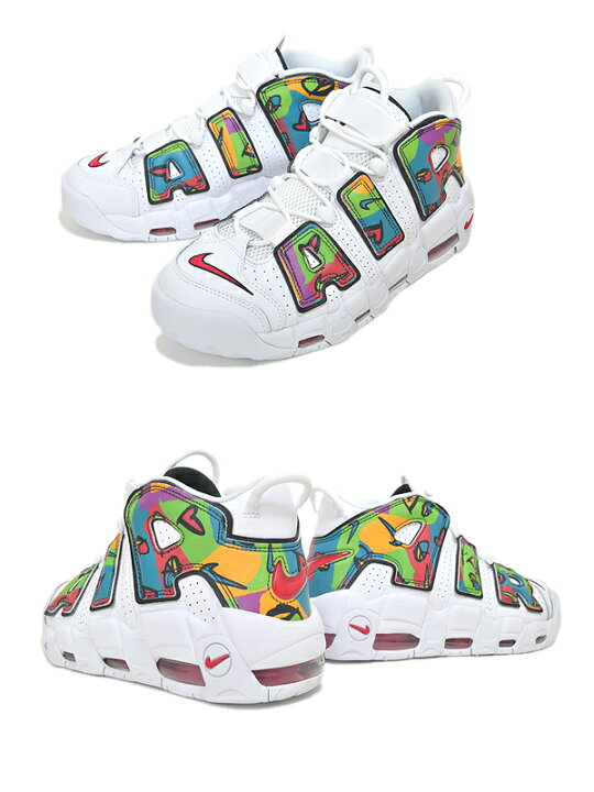 楽天市場】NIKE AIR MORE UPTEMPO PEACE LOVE SWOOSH white/university 