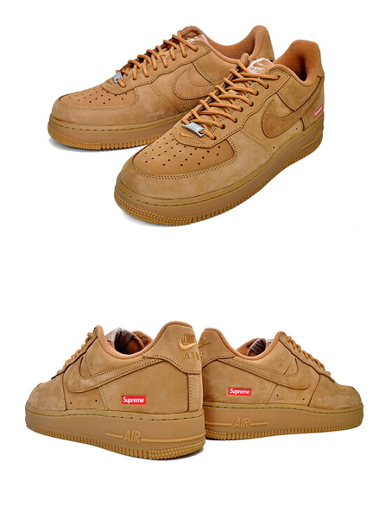 楽天市場】NIKE AIR FORCE 1 LOW SP SUPREME flax/flax-gum light 