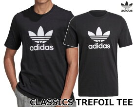 【アディダス オリジナルス トレフォイル Tシャツ】adidas Originals TREFOIL T-SHIRTS MENS BLACK/WHITE gn3462 14214 ブラック ロゴ TEE 半袖 黒