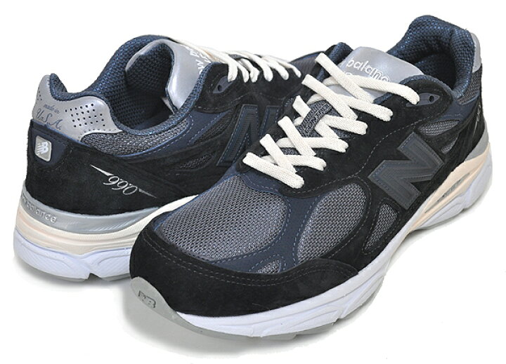 楽天市場】NEW BALANCE M990KI3 KITH RONNIE FIEG GENESIS/NAVY MADE 