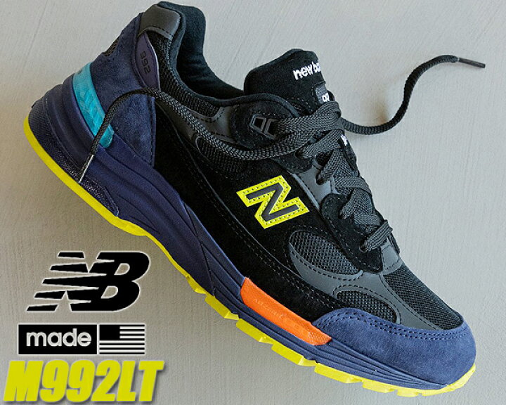 楽天市場】NEW BALANCE M992LT MADE IN U.S.A. width: D BLACK PURPLE 