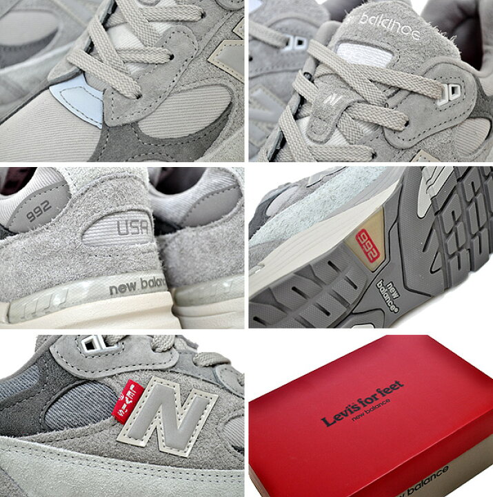 楽天市場】NEW BALANCE M992LV LEVIS MADE IN U.S.A. GREY DENIM width 
