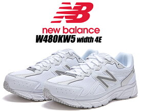 NEW BALANCE W480KW5 width 4E WHITE ニューバランス ウィメンズ 480 V5 レディース スニーカー 幅広 軽量