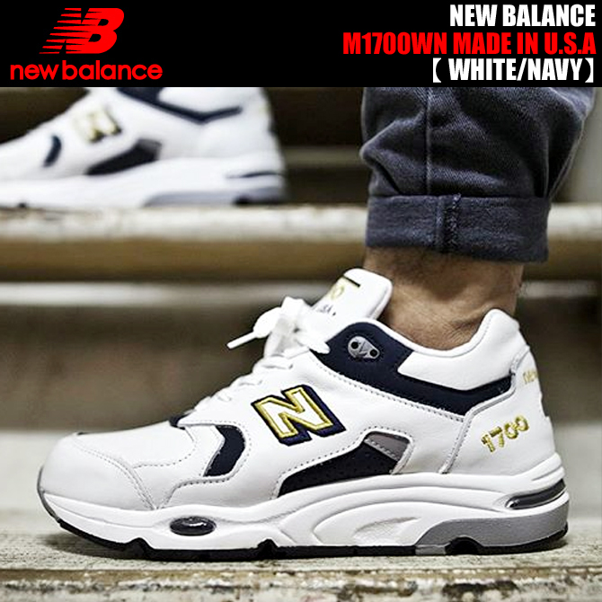 NEW BALANCE M1700WN MADE IN U.S.A WHITE/NAVY【ニューバランス　M1700 プライス ダウン 対応  送料無料】 | LIMITED EDT