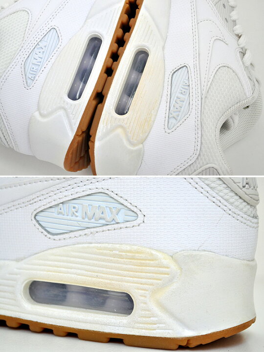 楽天市場】【訳アリ】NIKE WMNS AIR MAX 90 white/white-gum-light  