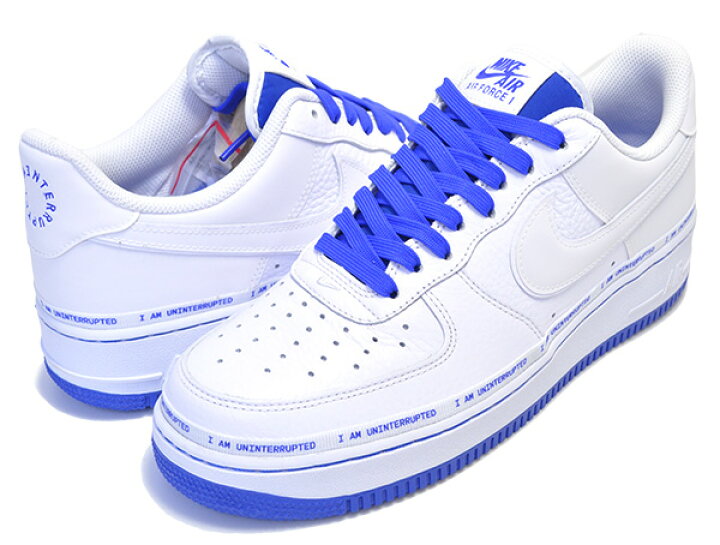 楽天市場】NIKE AIR FORCE 1 07 MTAA QS UNINTERRUPTED white/black 