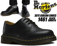 [ ポイントUP & 最大2000円OFFクーポン ] Dr.Martens 1461 3EYE GIBSON SHOES BLACK 送料無料 ドクターマ…