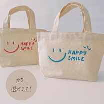 楽天市場】スマイル（カラーシルバー）（トートバッグ｜レディース 
