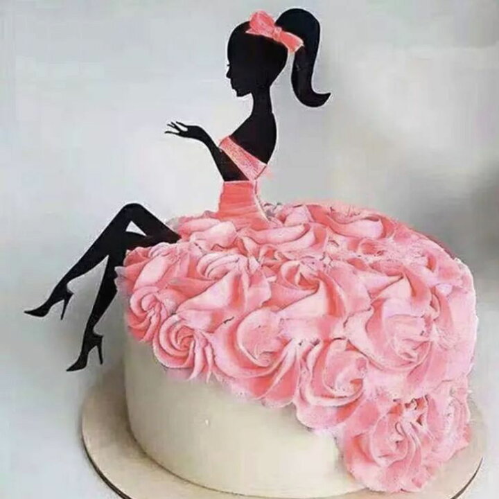 楽天市場 アクリルタイプ 女の子 シルエット ケーキ トッパー ガール バースデー 誕生日 お誕生日 デコレーション ケーキトッパー 飾り 手作りケーキ ケーキ専用 誕生日ケーキ アクリル Gl Bk 輸入雑貨店 Limpomme