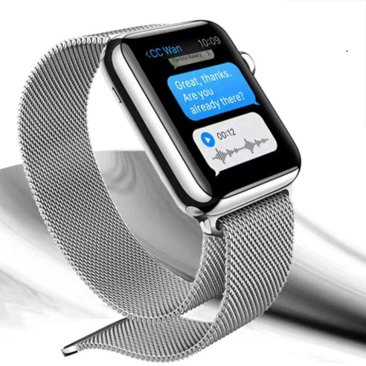 楽天市場】アップルウォッチバンド ベルト ミラネーゼ Apple watch 