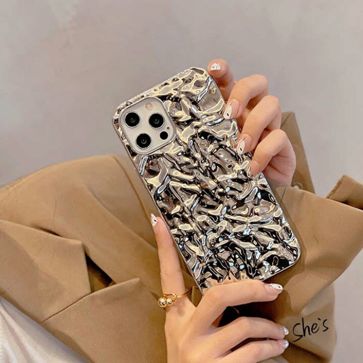 楽天市場 シルバー メタリック Iphoneケース シリコン スマホ ケース スマホケース スマホカバー 男女兼用 男性 女性 Iphone6 Iphone7plus Iphone8plus Iphonexr Iphonexsmax Iphone11 Iphone12 Iphone13 オシャレ クール ストリート ストリート系 モード キラキラ