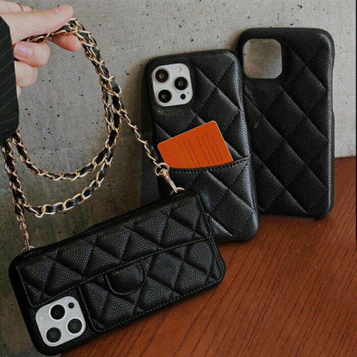 楽天市場】【NEW レザー キルティング カードケース iPhoneケース  